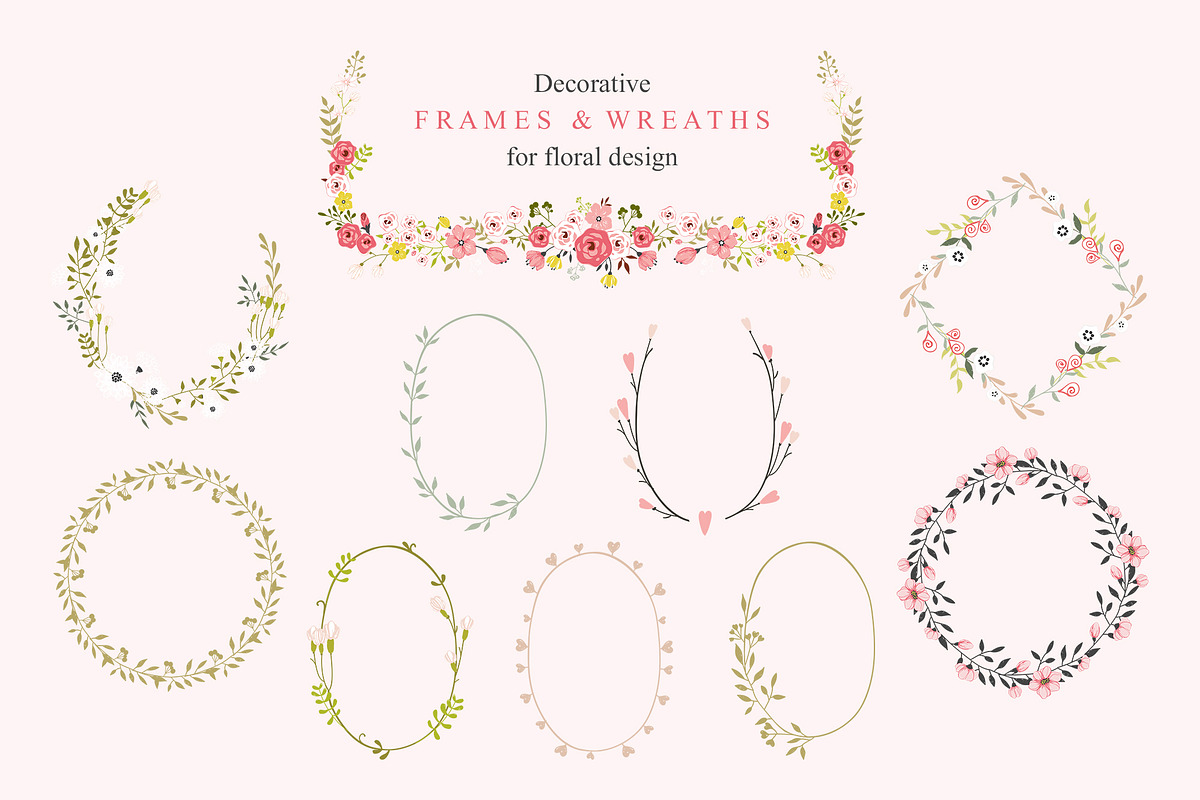 Fleuriste Duoline Font preview 8