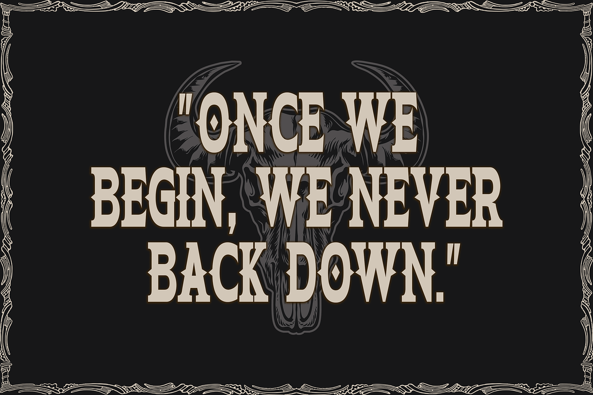 Vintage Western Display Font, a Serif Font by Simetrica Labs (Photo 2 of 11)