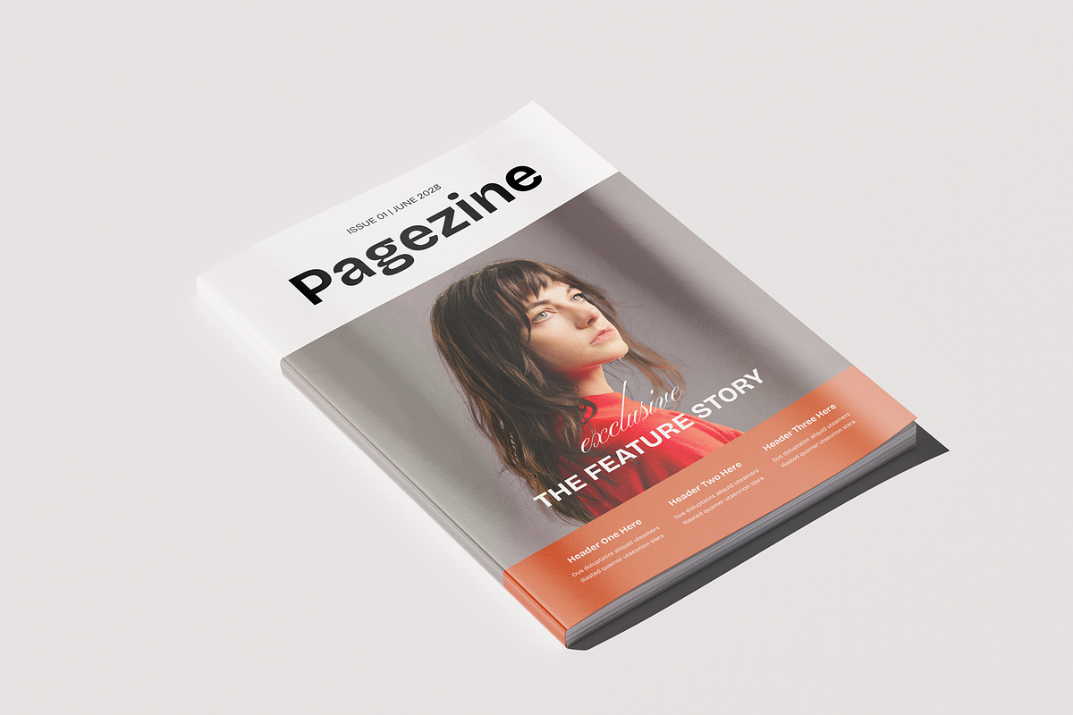 Magazine | Canva & InDesign, a Magazine Template by Leaflove (Photo 3 of 10)