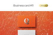 Business Card Bundle Template Mockup, a Business Card Template by PrintPixel (Thumbnail 13 of 28)