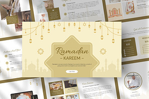 Ramadan Kareem PowerPoint, a Presentation Template by FIBRINOSÄ