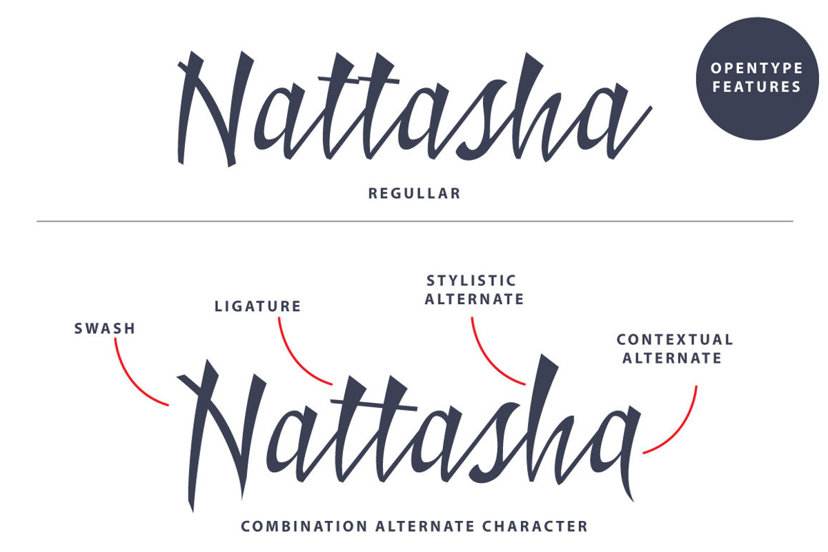 Badhead Typeface preview 3