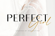 Perfect Girl A Font Duo, a Sans Serif Font by RantautypeStudio (Thumbnail 1 of 15)