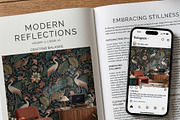 Maximalist Wallpaper Mockup PSD, a Household Mockup by 1001 mockups (Thumbnail 5 of 5)