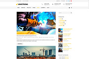 ArmStrong- Industrial & Business, a WordPress Template by Cherry Wordpress Theme (Thumbnail 10 of 11)