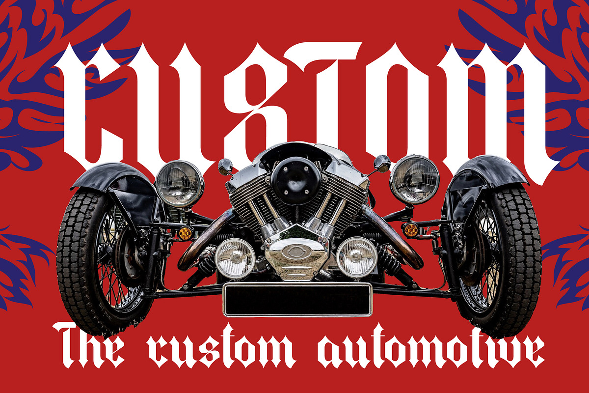 The Raffers Blackletter Font, a Blackletter Font by timelesstype.co (Photo 8 of 20)