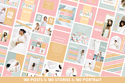 Olive Rose Instagram Template Bundle, a Social Media Template by SunshineStudioBoutique (Thumbnail 3 of 10)