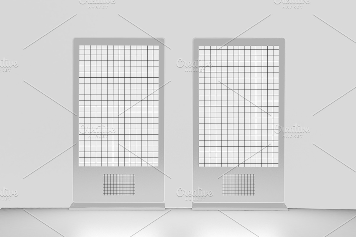 Digital Signage Mockup, an Advertising Mockup by Qaleb Studio (Photo 1 of 2)