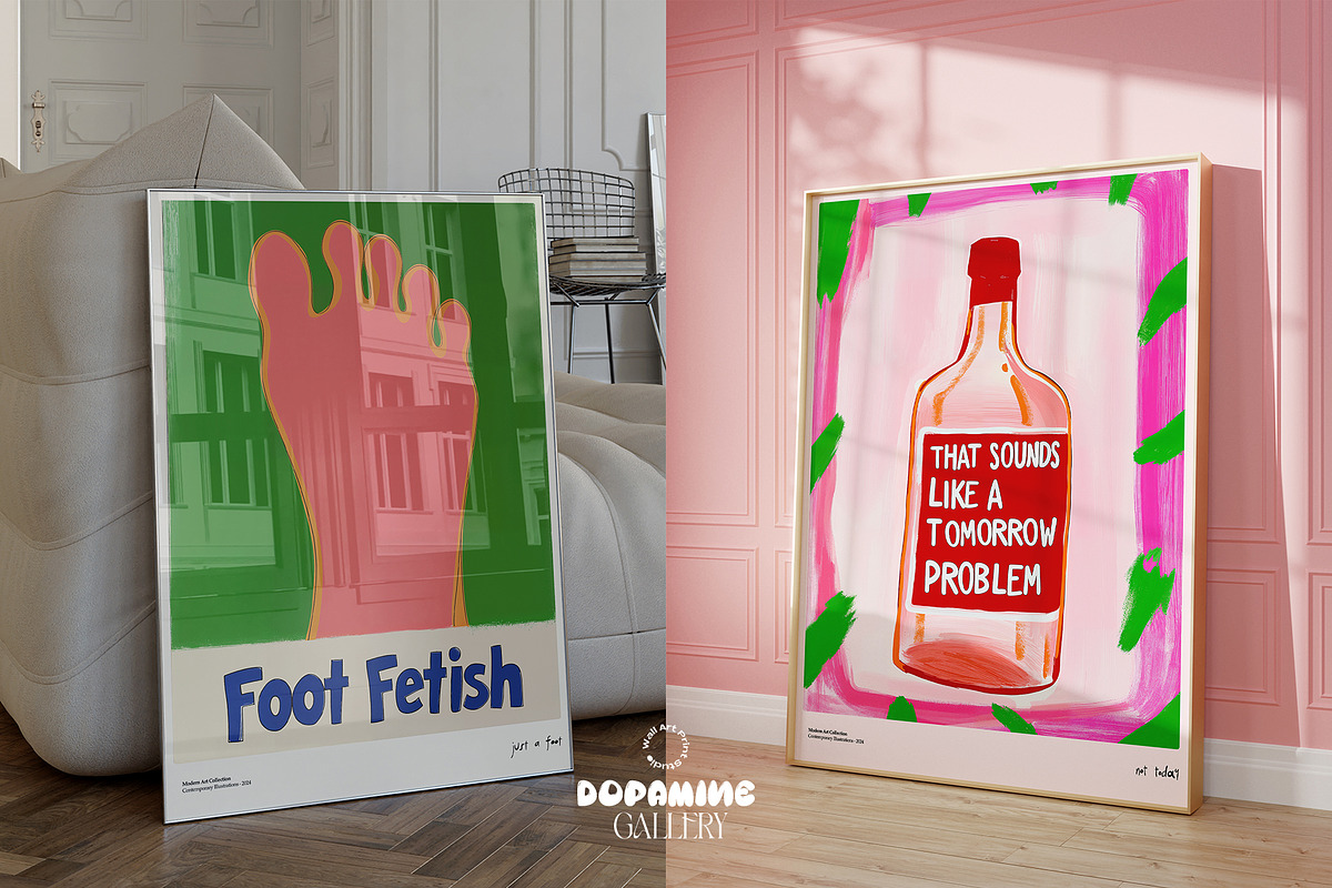 Dopamine Gallery Bundle 2, a Graphic by Wall Art Print Studio (Photo 20 of 38)