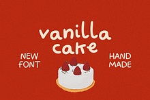 Vanilla Cake – Cute Font