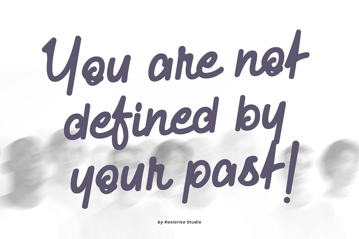 Kittary Satnight a Script Font, a Script Font by Rasiorise Studio (Photo 12 of 12)