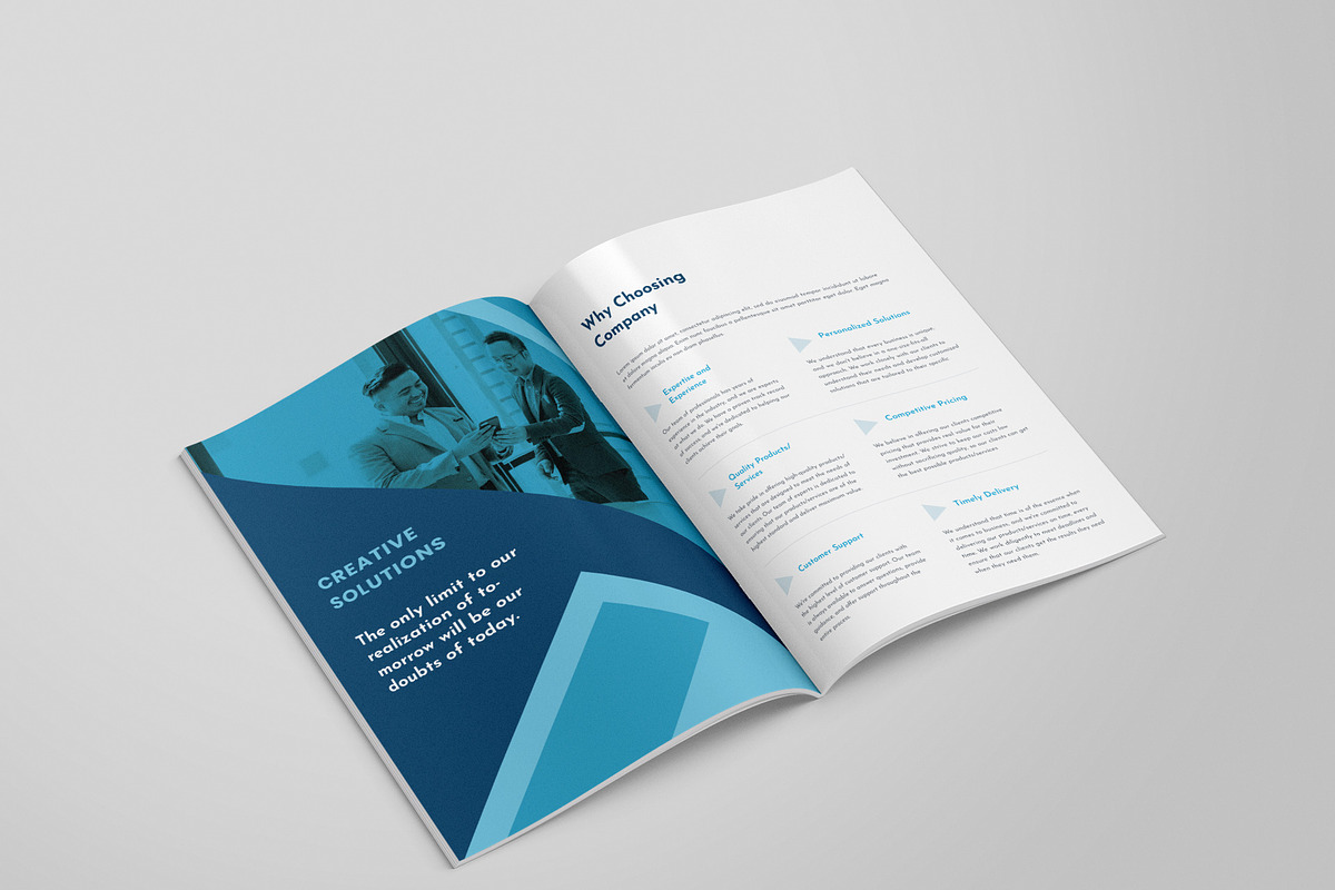 Abstract Proposal Template, a Brochure Template by BrochuresFactory