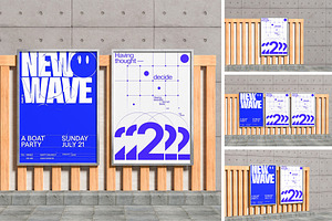 Poster Mockup, an Advertising Mockup by Afif_studio
