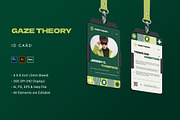 Gaze Theory - ID Card, a Print Template by StreaksideStd (Thumbnail 1 of 3)