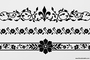 Beautiful floral decoration elements, an Illustration by Amazin_art (Thumbnail 6 of 17)