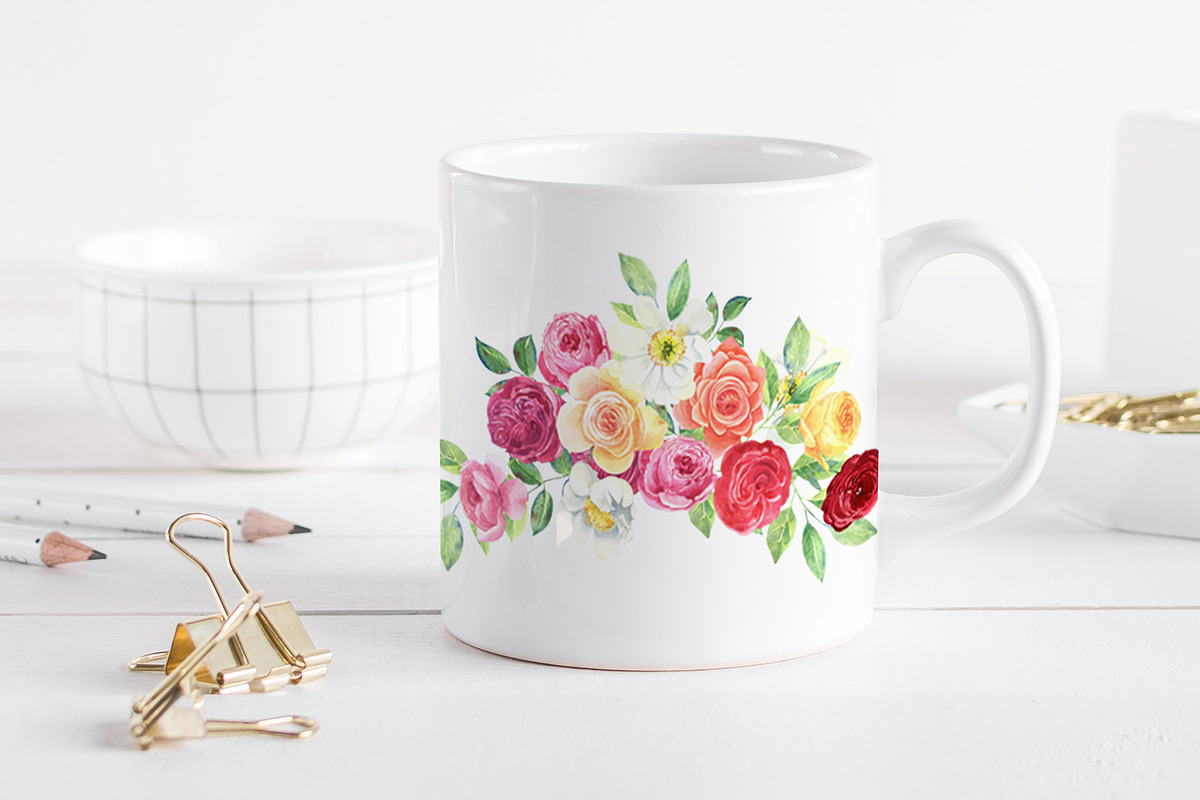 Variety of  Roses, an Illustration by JennyColorArt (Photo 3 of 9)