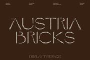 CS Austria Bricks, a Sans Serif Font by Craft Supply Co. (Thumbnail 1 of 8)