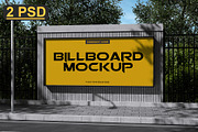 Billboard Mockup, an Advertising Mockup by mockupbuys (Thumbnail 1 of 5)