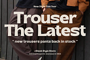 Chales Rientta – Retro Sans, a Sans Serif Font by HansCo Studio (Thumbnail 6 of 10)