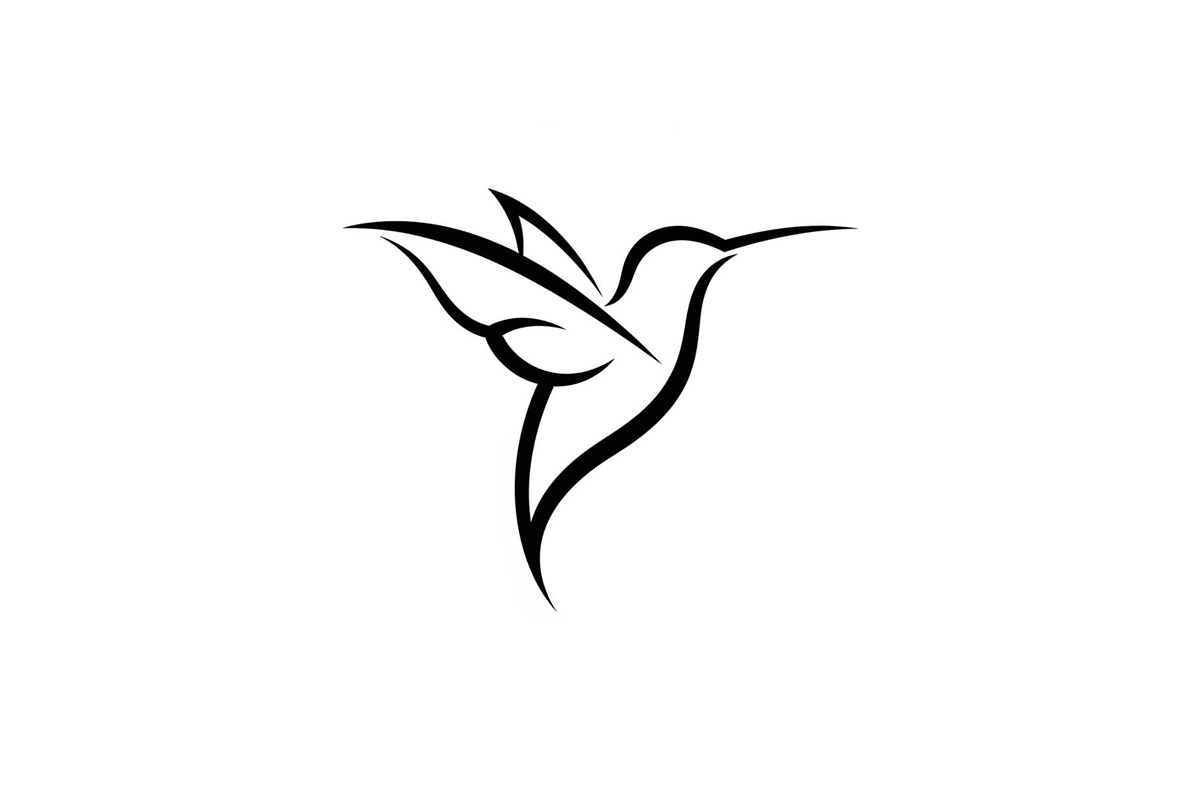 Hummingbird Line Art SVG Bundle, an Illustration by yasushie (Photo 30 of 31)