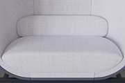 Big capsule chair sofa, a 3D by NojskaAksjon (Thumbnail 13 of 21)
