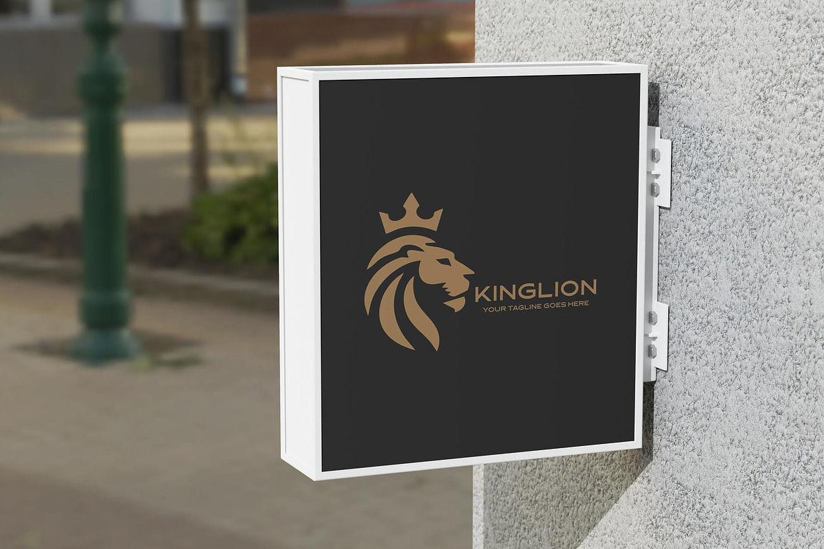 Royal King Lion Logo Design, a Branding & Logo Template by YUDesignStore (Photo 9 of 10)
