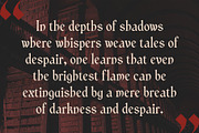 CS Grimore – Gothic Font, a Serif Font by Craft Supply Co. (Thumbnail 2 of 8)