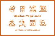 36 Spiritual Yoga Icons, an Icon by Furnace (Thumbnail 2 of 5)