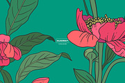 Rustle Botanical Pattern and Motifs, a Pattern Graphic by likorbut (Thumbnail 9 of 12)