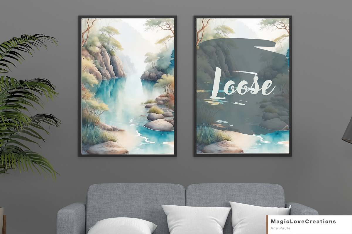 Spiritual Positive Quote Print Wall, a Poster Template by MagicLove Creations (Photo 4 of 10)