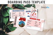 Japan Trip Gift Ticket Template, a Templates & Theme by Snapybiz (Thumbnail 3 of 10)