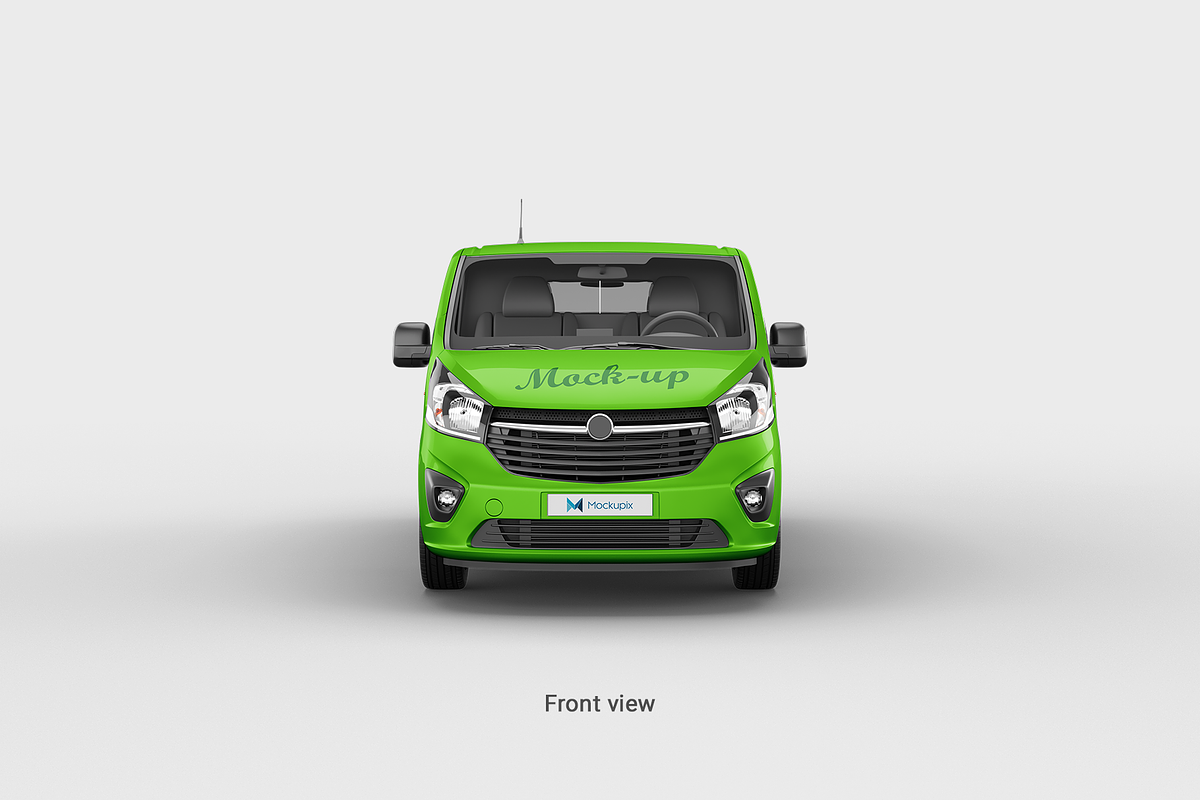 Van Mockup 6, an Advertising Mockup by Mockupix (Photo 6 of 9)