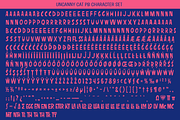 Uncanny Cat PB, a Font by Pink Broccoli (Thumbnail 5 of 5)