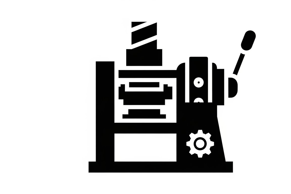 Bold industrial machine silhouette, an Illustration by Amazin_art (Photo 14 of 31)