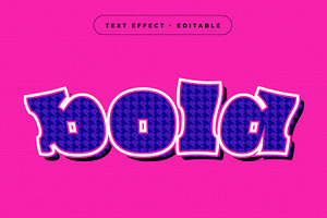 Bold Text Effect Design, a Layer Style Add-On by CreativeShaper