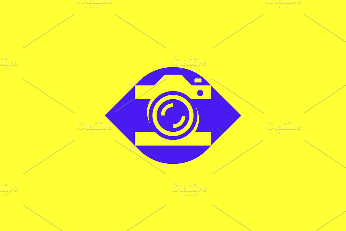 eye camera logo, a Branding & Logo Template by Rasagama Studio