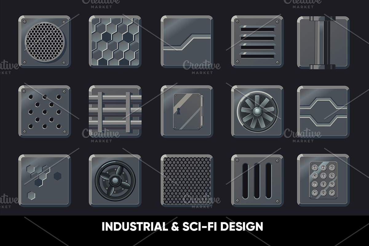 Control Panel Kit, an Object Graphic by ne2pi (Photo 5 of 6)