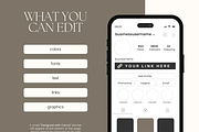 Canva Link in Bio Template, a Landing Page Template by Branding Babe Co. (Thumbnail 4 of 5)
