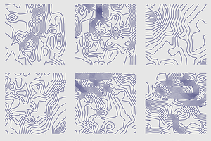 30 Vector Topographic Maps