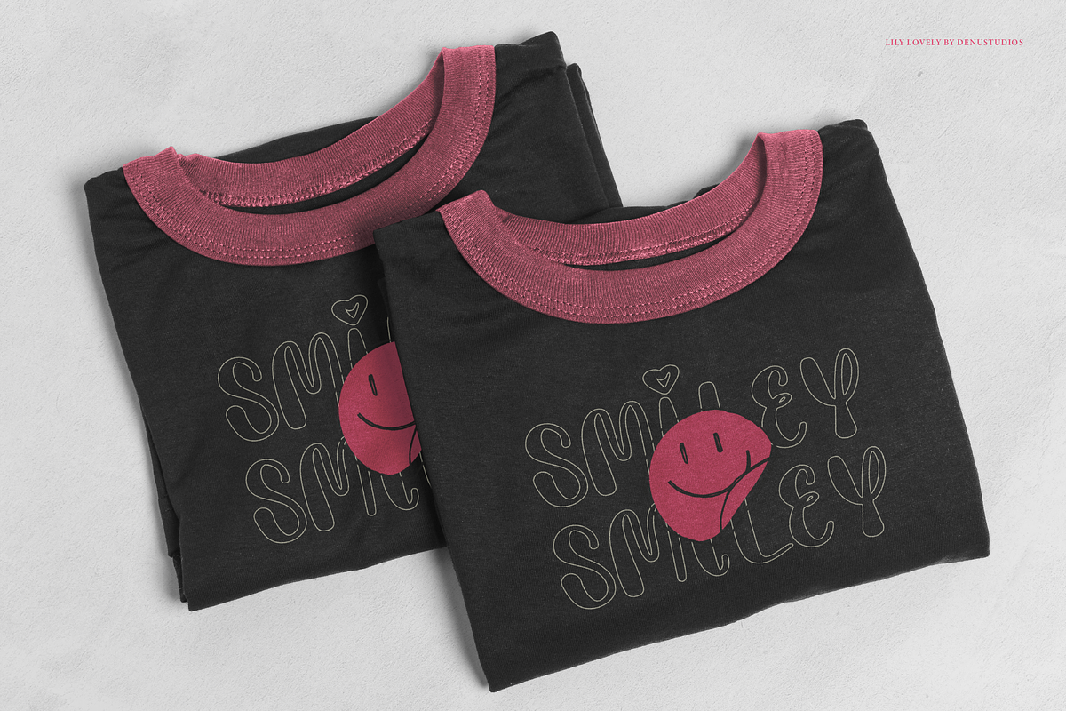 Lily Lovely | Hand Drawn Font, a Handwritten Font by Denustudios (Photo 12 of 16)