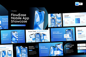 Mobile App Showcase Keynote, a Presentation Template by Loin Studio