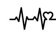 Modern heartbeat symbol icon vector, an Illustration by Amazin_art (Thumbnail 17 of 20)
