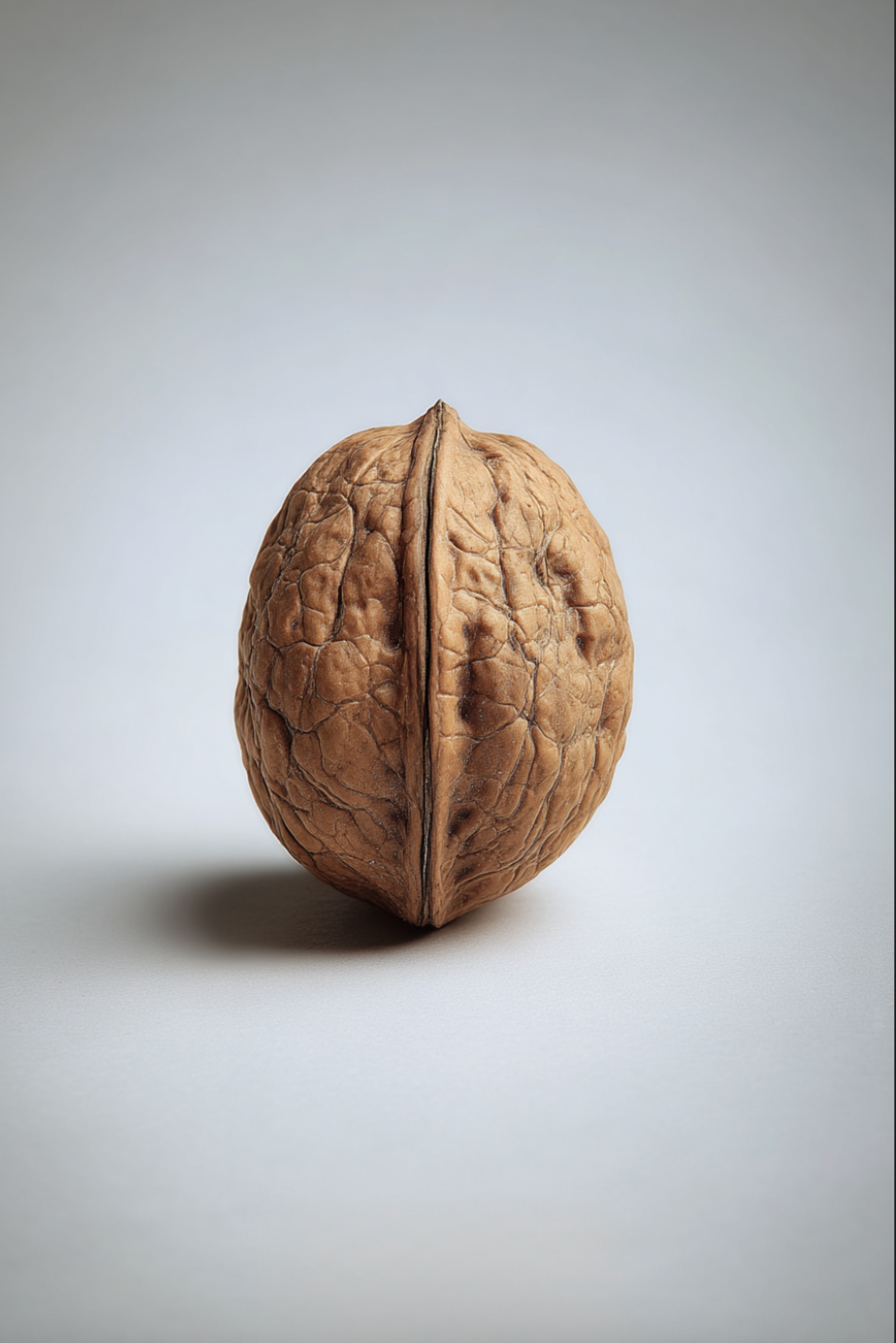 Single walnut centered, a Food & Drink Photo by Virgo Studio