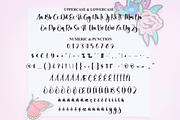 Butterfly Sweety | Script Font, a Handwritten Font by Scratchones (Thumbnail 7 of 8)