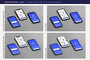 Isometric Phone Mockups, an iPhone Mockup by velvetmade.designs (Thumbnail 7 of 17)