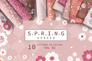 Spring Garden Patterns Vol 02