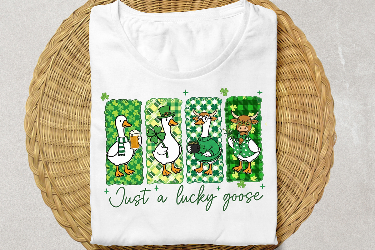 St Patricks Day Funny Goose PNG, a Graphic by Vector Portal (Photo 6 of 9)