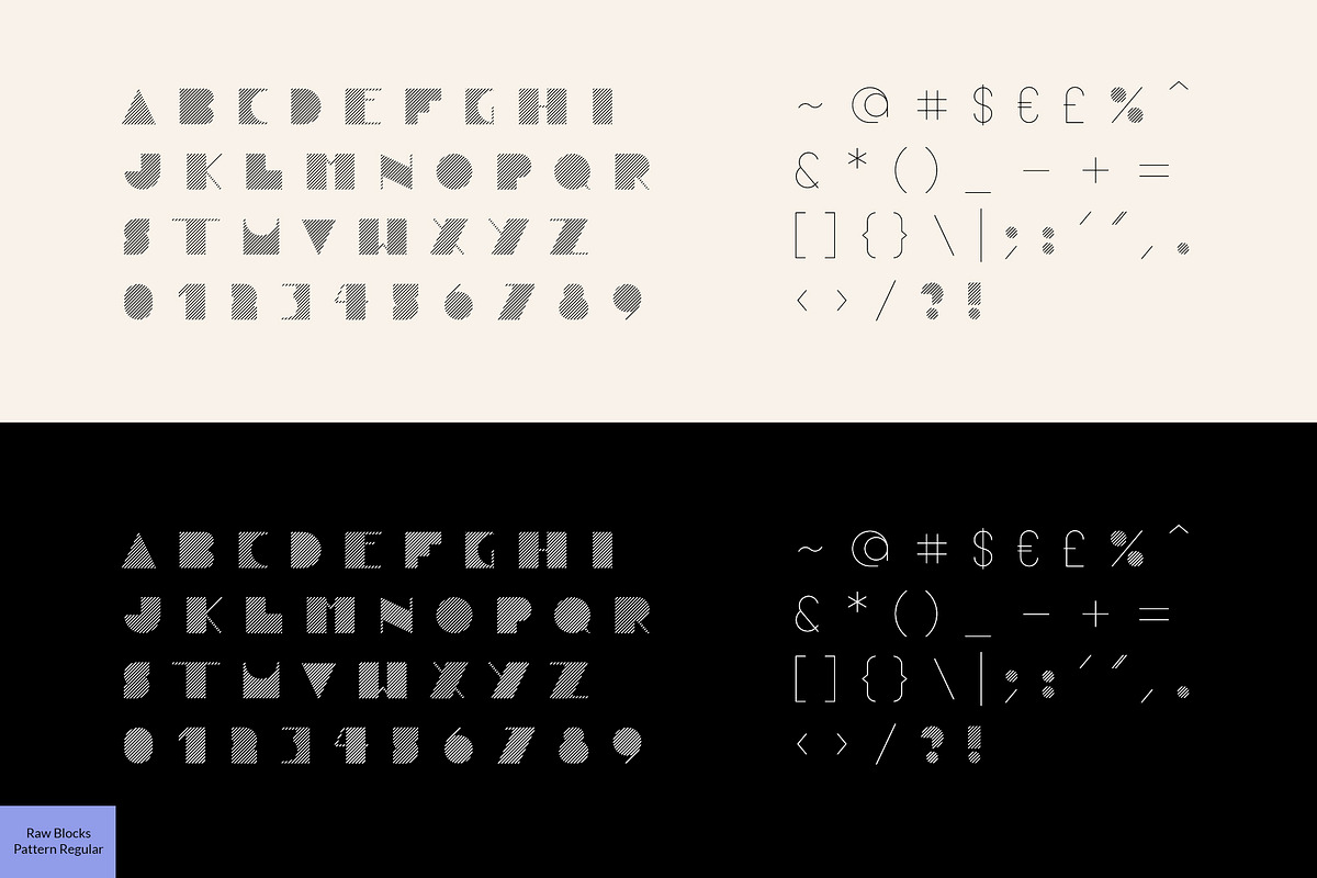 Raw Blocks- Elegant Retro Fonts Pack, a Font by CreativeFolks (Photo 20 of 24)