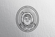 Vintage Grandmother Chef logo 7 PACK, a Branding & Logo Template by Alexandra De Angelis (Thumbnail 5 of 7)