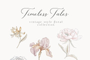 Vintage Floral Bundle, an Object Illustration by studioequinox (Thumbnail 62 of 65)